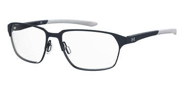 Designer Men Under Armour Eyeglasses: UA 5021/G - Matte Blue- SpecSMART Eye Clinic (Diagonal View)